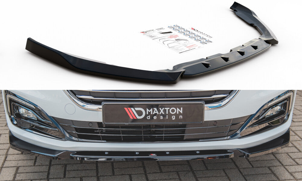 Frontlippe passend für Ford Mondeo Mk5 FL schwarz Hochglanz