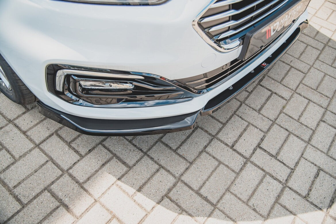 Frontlippe passend für Ford Mondeo Mk5 FL schwarz Hochglanz