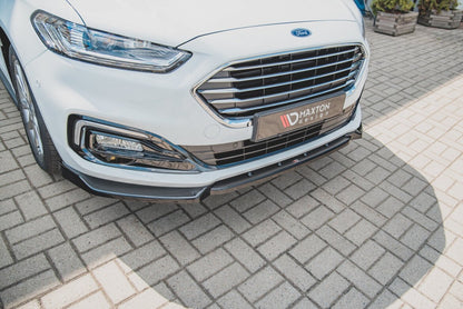 Frontlippe passend für Ford Mondeo Mk5 FL schwarz Hochglanz