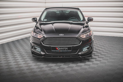 Frontlippe passend für Ford Mondeo Mk5 schwarz Hochglanz