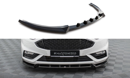 Frontlippe passend für Ford Mondeo Sport Mk5 FL / Fusion Sport Mk2 FL schwarz Hochglanz