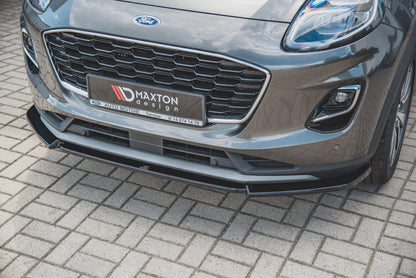 Frontlippe passend für Ford Puma Mk1 schwarz Hochglanz