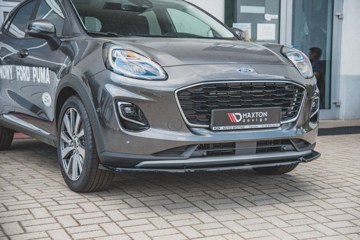 Frontlippe passend für Ford Puma Mk1 schwarz Hochglanz