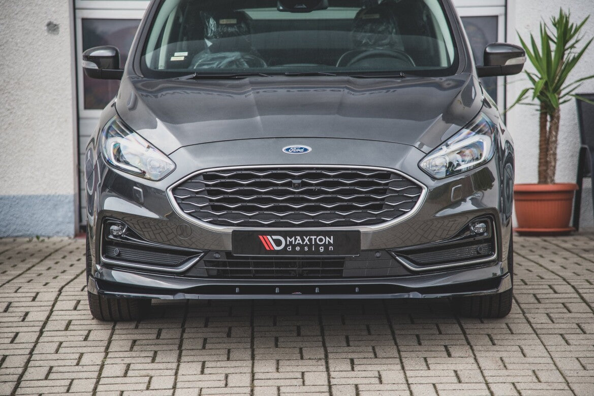 Frontlippe passend für Ford S-Max Mk2 FL schwarz matt