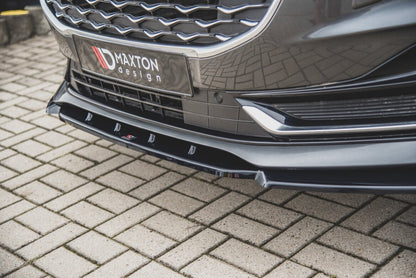 Frontlippe passend für Ford S-Max Mk2 FL schwarz matt