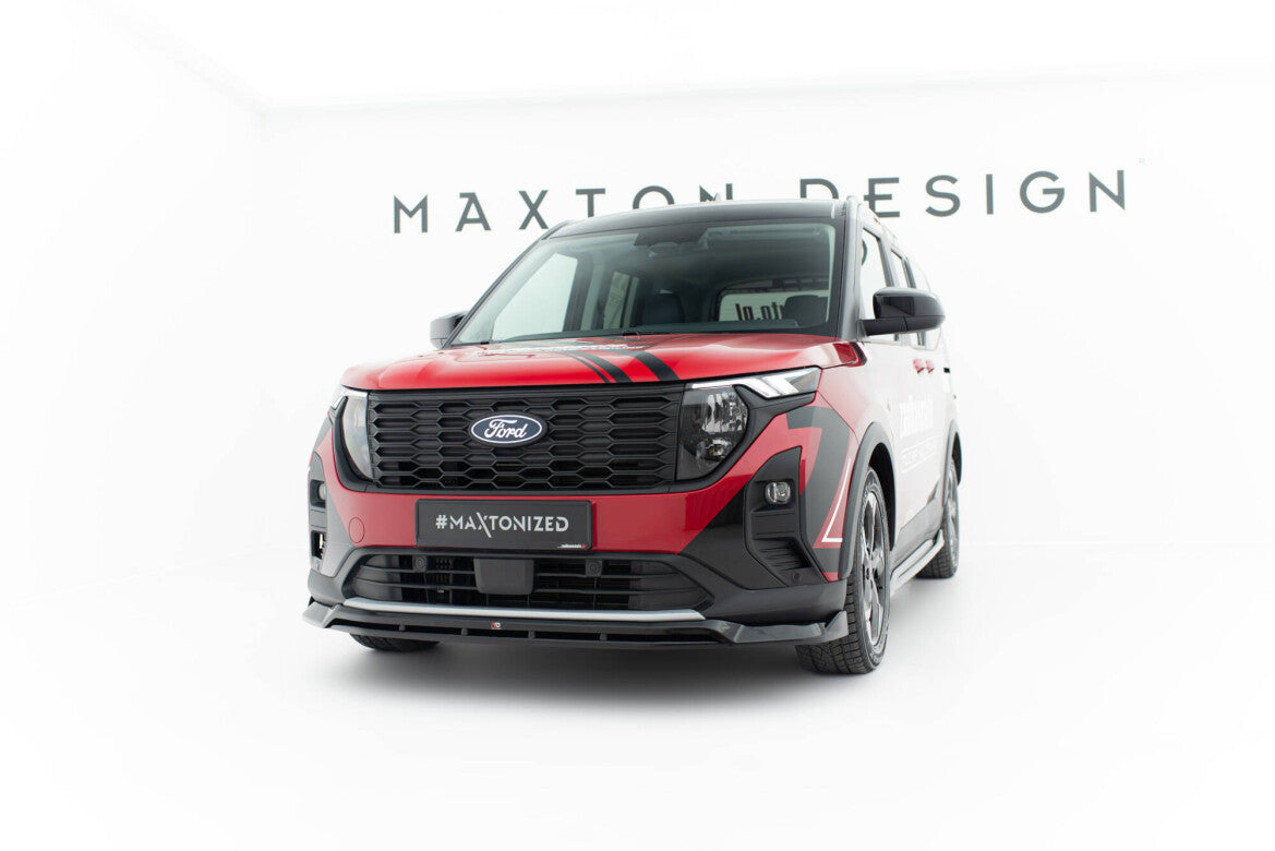 Frontlippe passend für Ford Tourneo Courier Mk2 schwarz Hochglanz