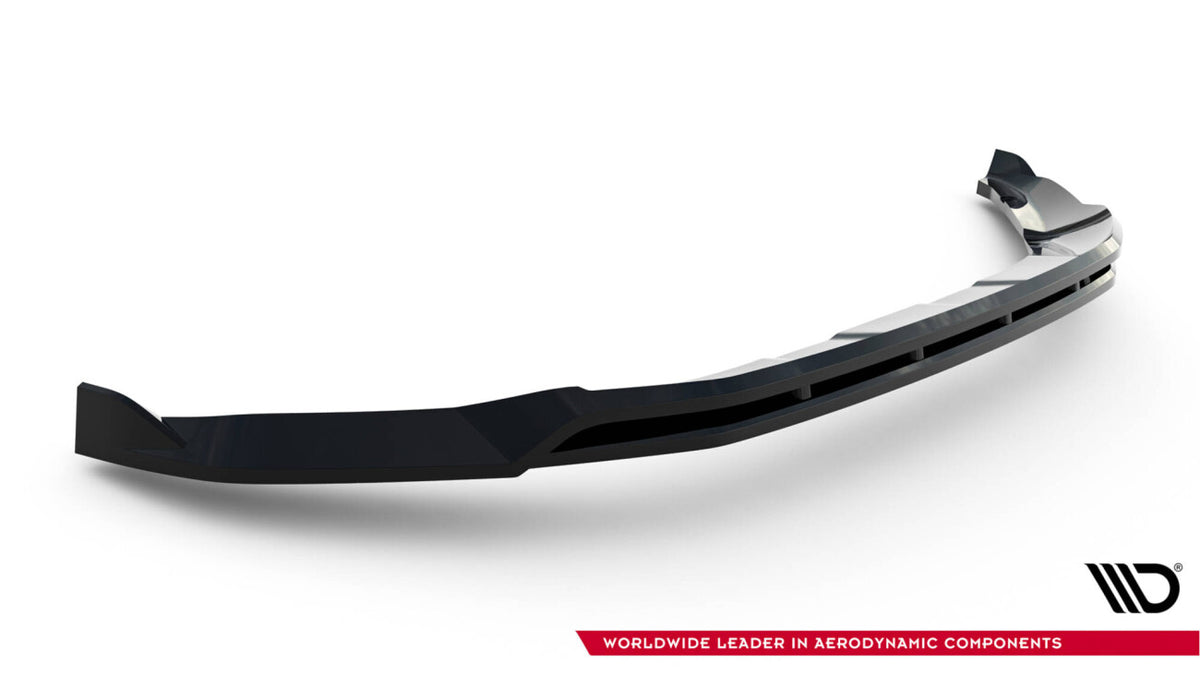 Frontlippe passend für Ford Tourneo Courier Mk2 schwarz Hochglanz