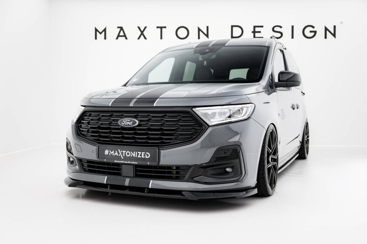 Frontlippe passend für Ford Transit Connect Mk3 schwarz Hochglanz
