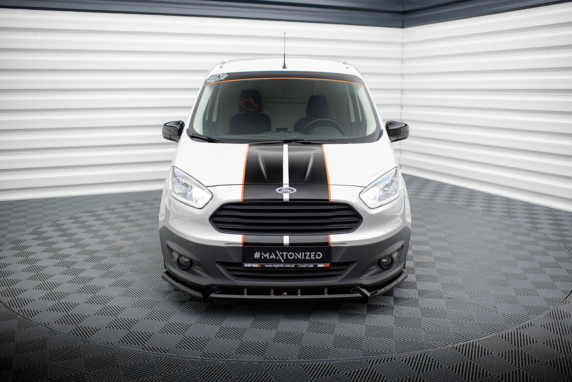 Frontlippe passend für Ford Transit Courier Mk1 schwarz Hochglanz
