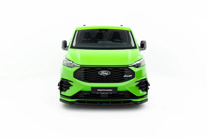 Frontlippe passend für Ford Transit Custom MSRT Mk2 schwarz Hochglanz