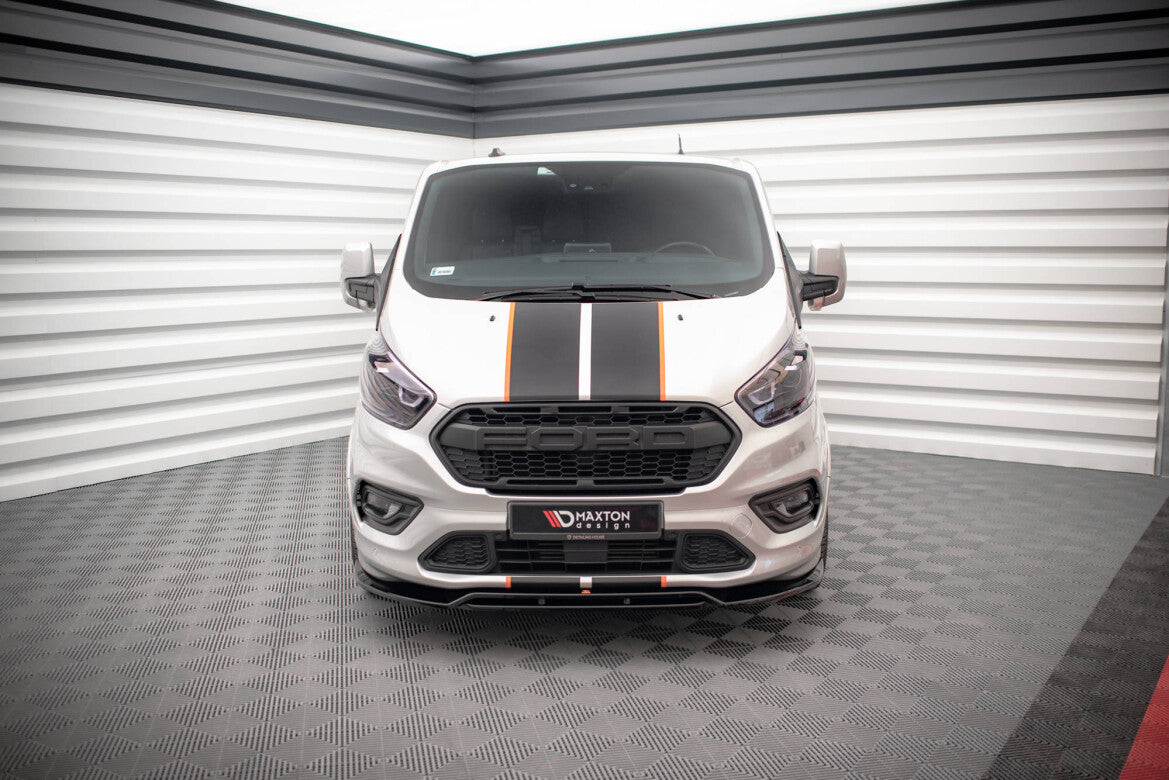Frontlippe passend für Ford Transit Custom ST-Line Mk1 FL schwarz Hochglanz