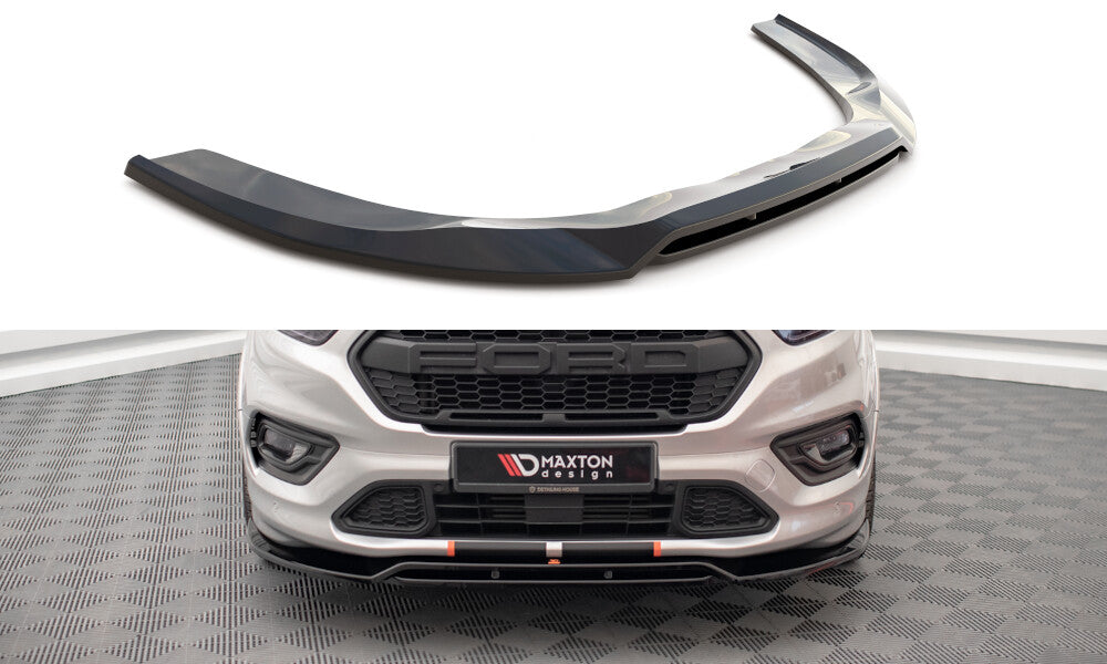 Frontlippe passend für Ford Transit Custom ST-Line Mk1 FL schwarz Hochglanz