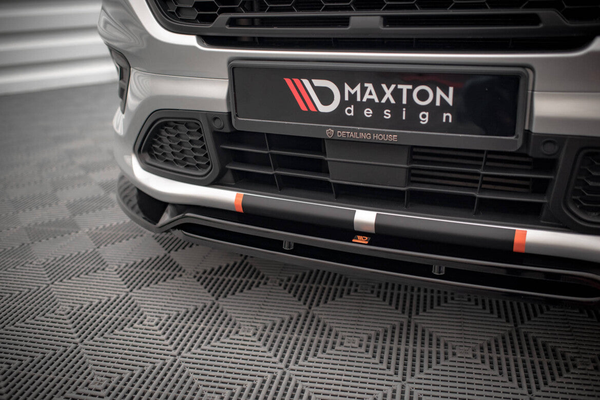 Frontlippe passend für Ford Transit Custom ST-Line Mk1 FL schwarz Hochglanz