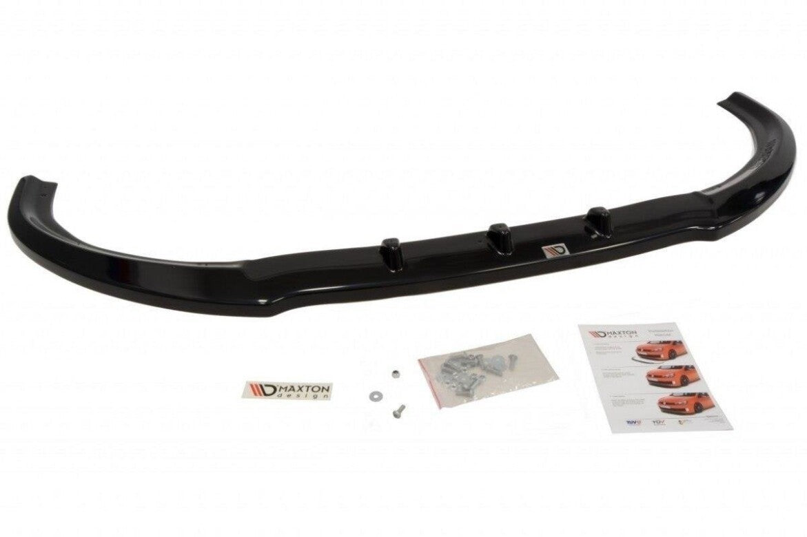 Frontlippe passend für Ford Transit MK8 schwarz Hochglanz