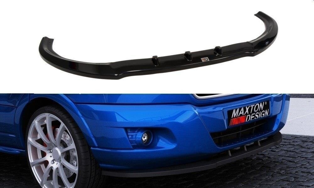 Frontlippe passend für Ford Transit MK8 schwarz Hochglanz