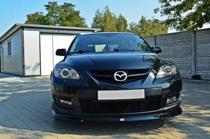 Frontlippe passend für Mazda 3 MPS Mk1 schwarz Hochglanz