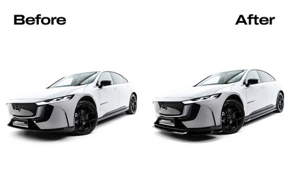 Frontlippe passend für Mazda 6e Mk1 schwarz Hochglanz