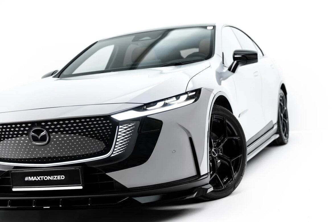 Frontlippe passend für Mazda 6e Mk1 schwarz Hochglanz