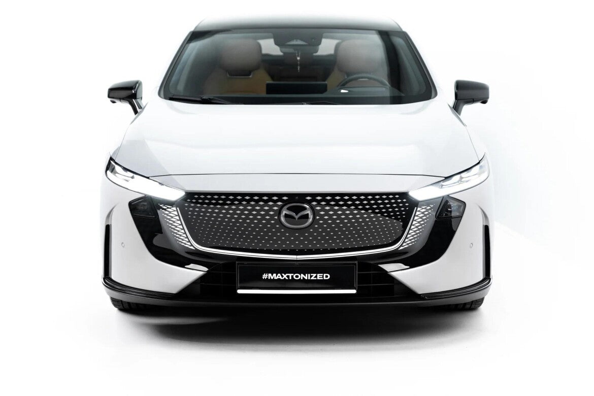 Frontlippe passend für Mazda 6e Mk1 schwarz Hochglanz