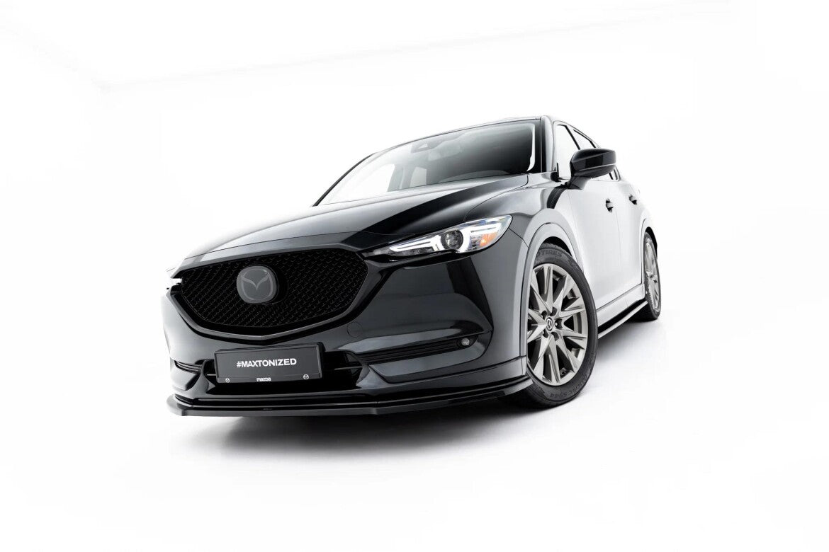 Frontlippe passend für Mazda CX-5 Mk2  schwarz Hochglanz