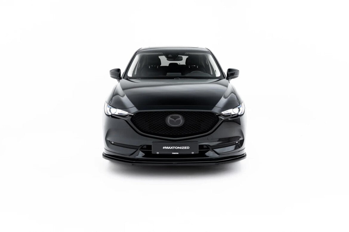 Frontlippe passend für Mazda CX-5 Mk2  schwarz Hochglanz
