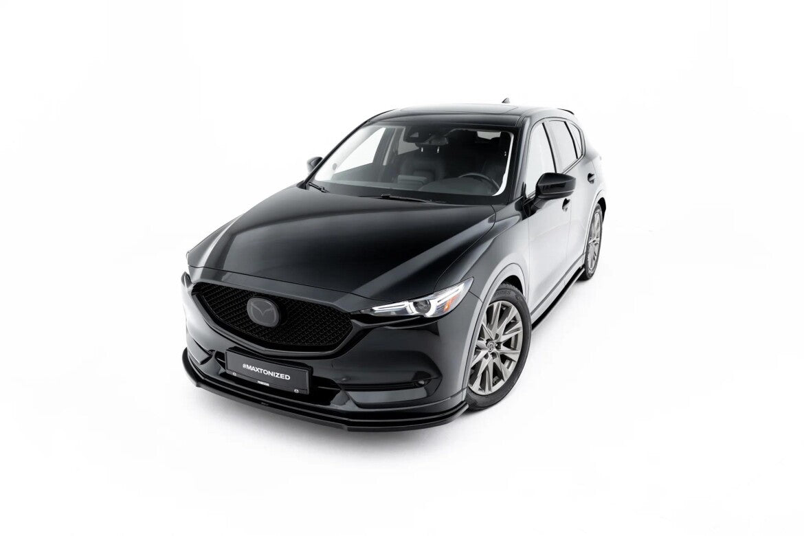 Frontlippe passend für Mazda CX-5 Mk2  schwarz Hochglanz