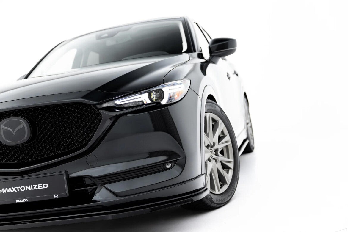 Frontlippe passend für Mazda CX-5 Mk2  schwarz Hochglanz