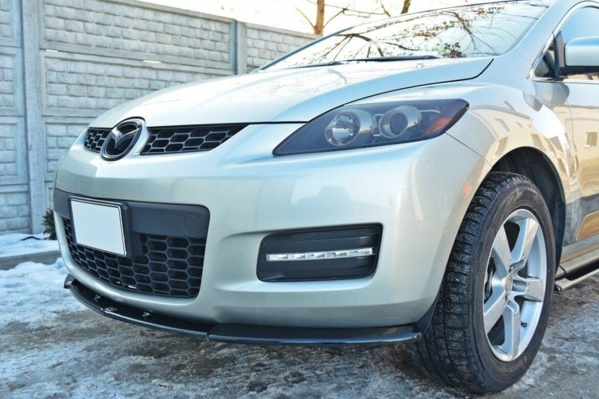 Frontlippe passend für Mazda CX-7 schwarz Hochglanz