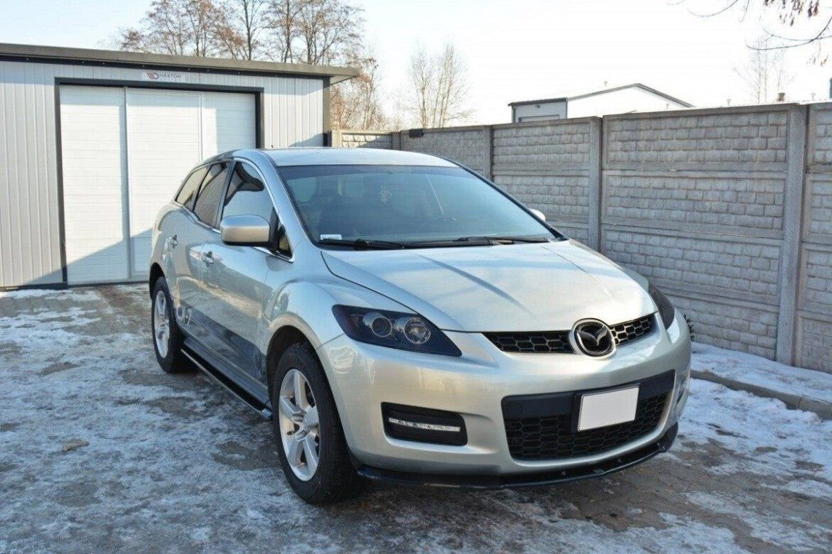 Frontlippe passend für Mazda CX-7 schwarz Hochglanz