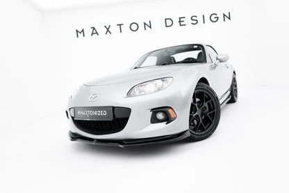 Frontlippe passend für Mazda MX-5 Mk3 (NC) FL schwarz Hochglanz