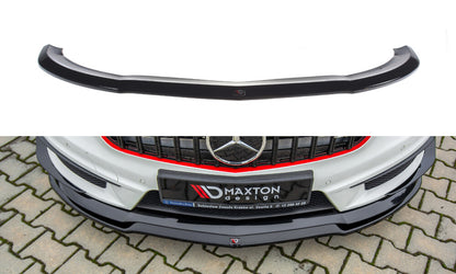Frontlippe passend für Mercedes A45 AMG W176 schwarz Hochglanz