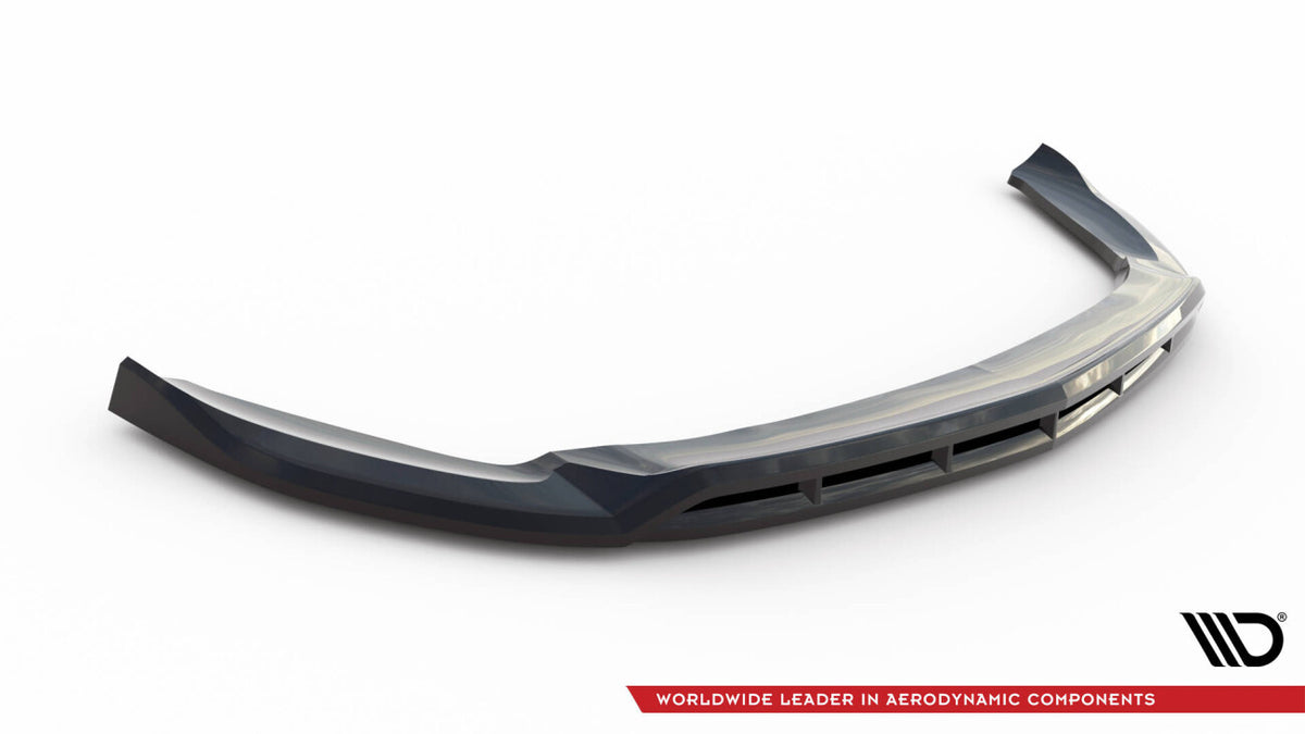 Frontlippe passend für Mercedes-AMG A35 / A AMG-Line W177 FL schwarz Hochglanz