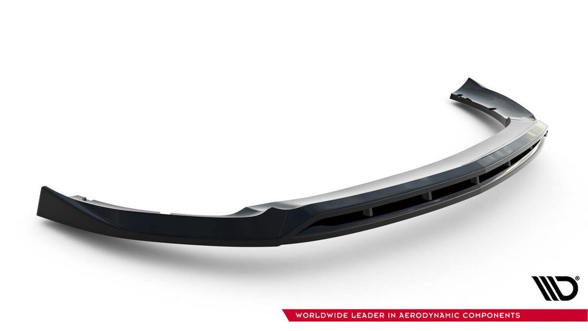 Frontlippe passend für Mercedes-AMG CLA 35 Coupe / Shooting Brake C118 FL / X118 FL schwarz Hochglanz