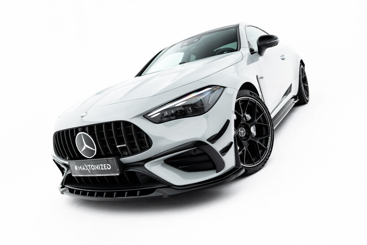 Frontlippe passend für Mercedes-AMG CLE 53 Aero C236 schwarz Hochglanz