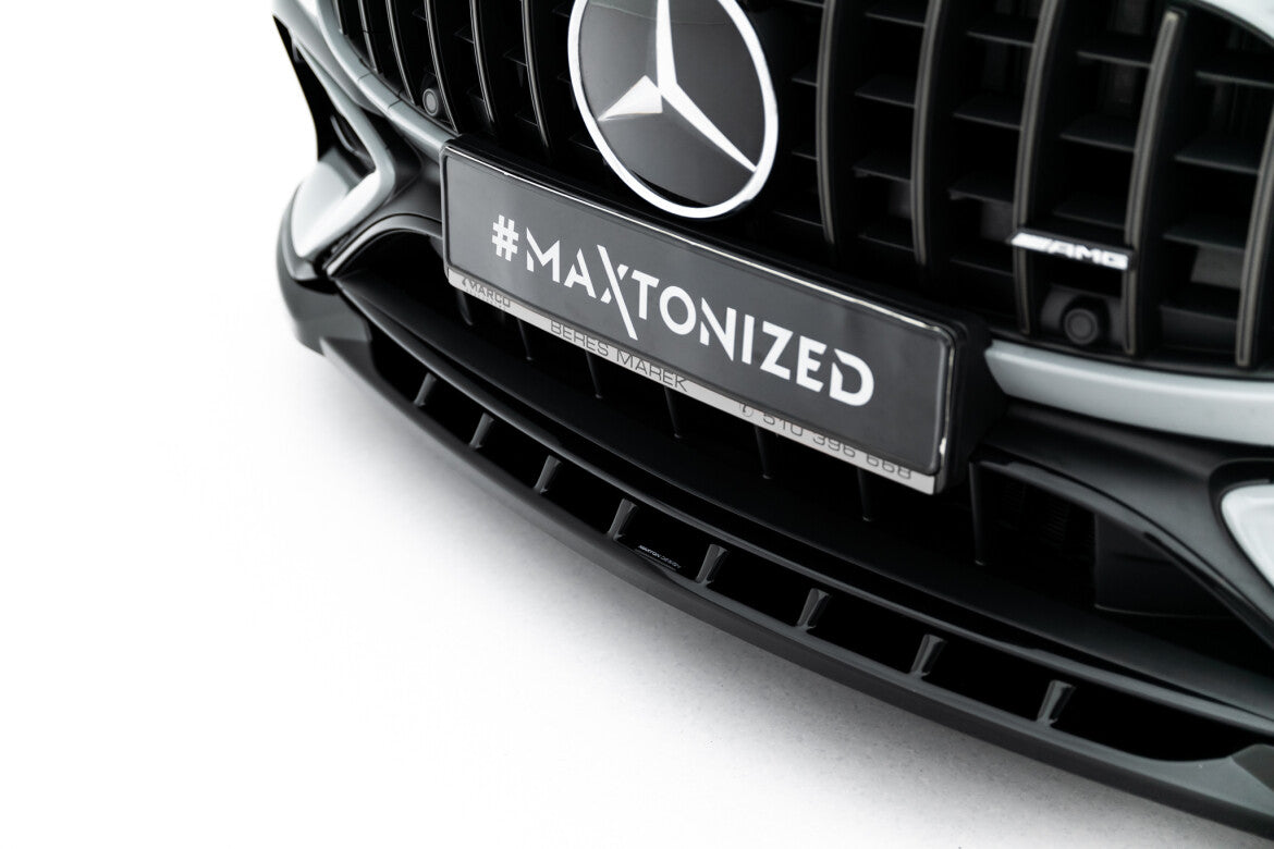 Frontlippe passend für Mercedes-AMG CLE 53 Aero C236 schwarz Hochglanz