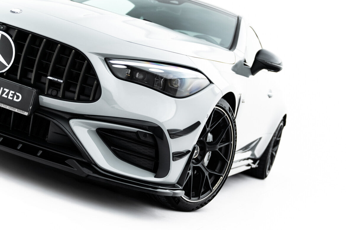 Frontlippe passend für Mercedes-AMG CLE 53 Aero C236 schwarz Hochglanz