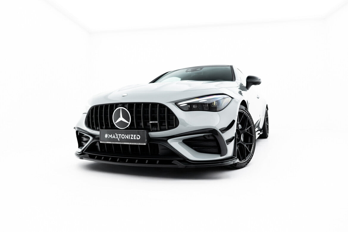 Frontlippe passend für Mercedes-AMG CLE 53 Aero C236 schwarz Hochglanz
