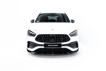 Frontlippe passend für Mercedes-AMG GLA 35 H247 schwarz Hochglanz