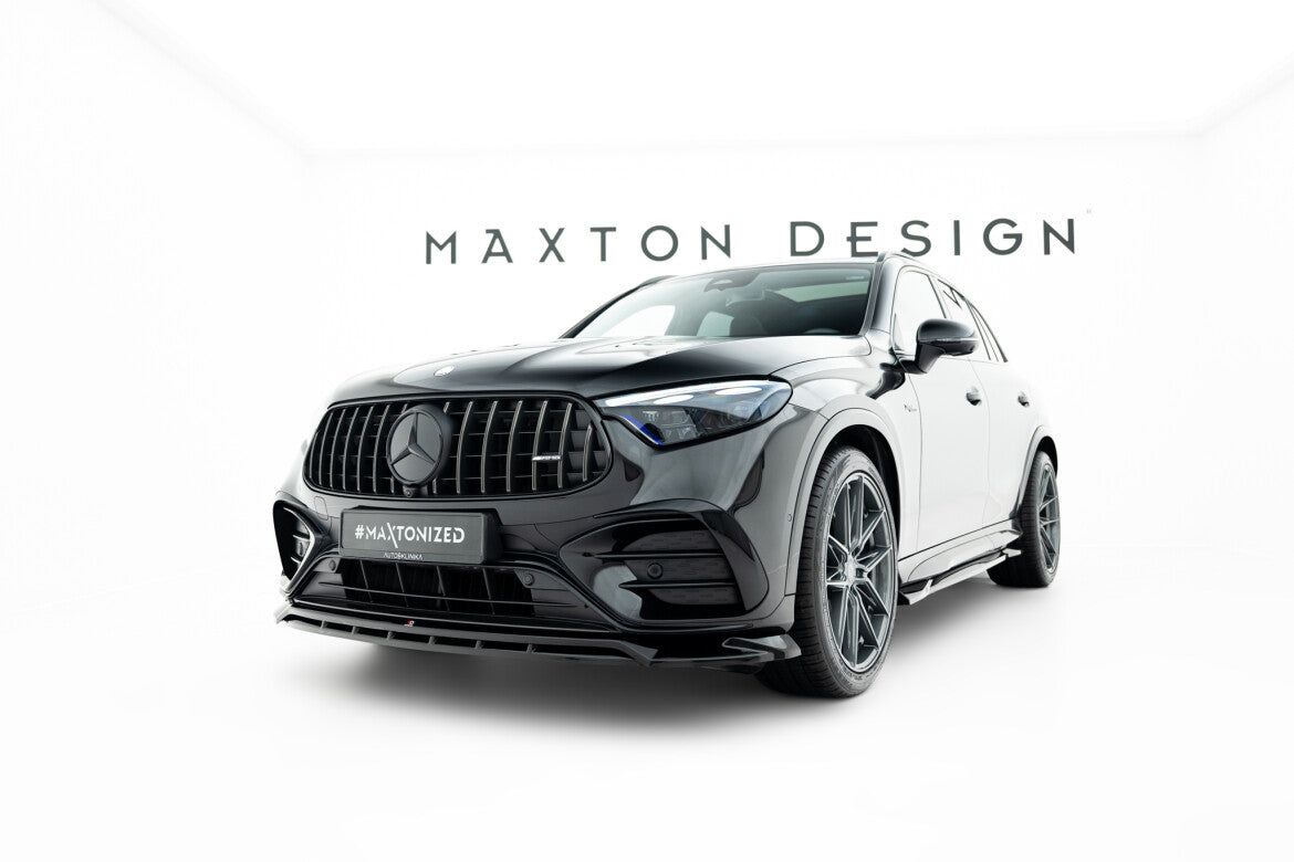 Frontlippe passend für Mercedes-AMG GLC 43 X254 schwarz Hochglanz
