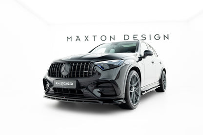 Frontlippe passend für Mercedes-AMG GLC 43 X254 schwarz Hochglanz