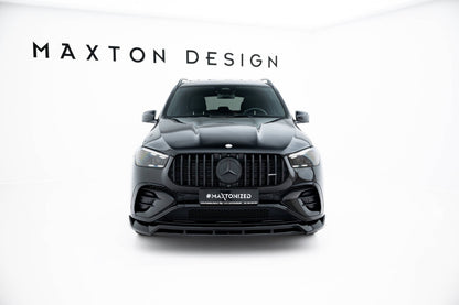 Frontlippe passend für Mercedes-AMG GLE 53 / AMG-Line SUV / Coupe W167 FL / C167 FL schwarz Hochglanz