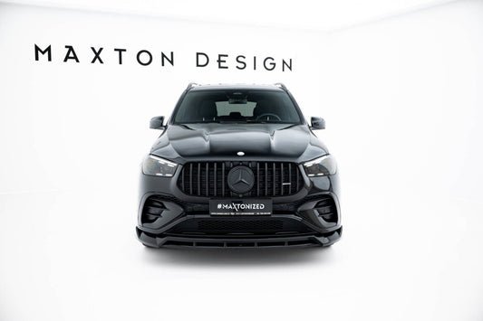 Frontlippe passend für Mercedes-AMG GLE 53 / AMG-Line SUV / Coupe W167 FL / C167 FL schwarz Hochglanz