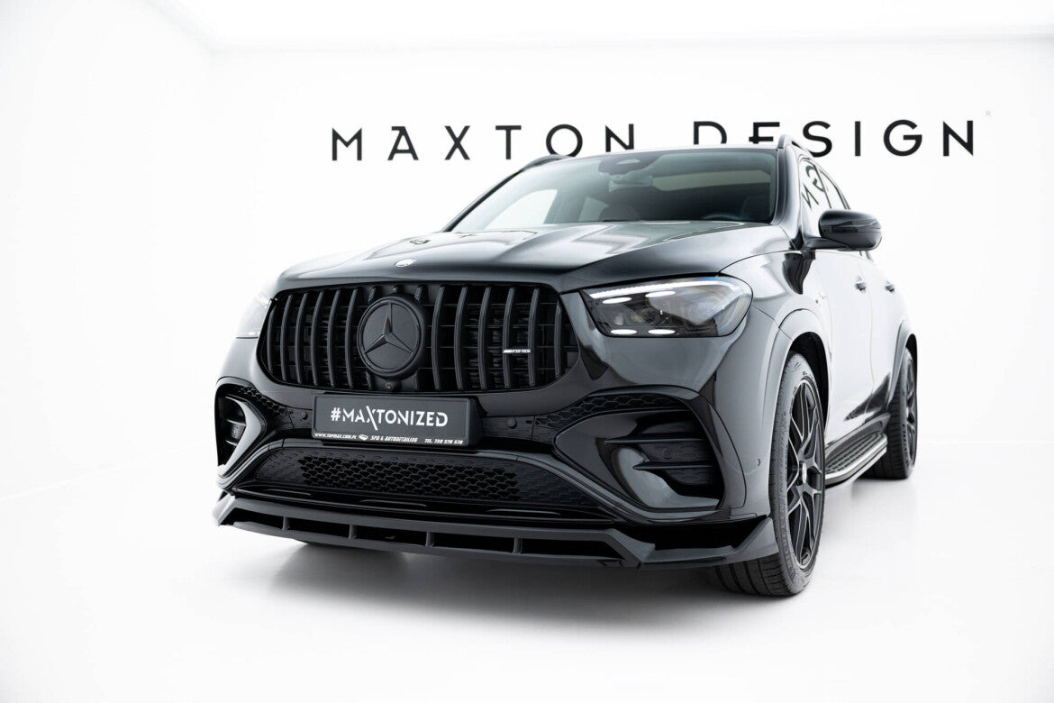 Frontlippe passend für Mercedes-AMG GLE 53 / AMG-Line SUV / Coupe W167 FL / C167 FL schwarz Hochglanz