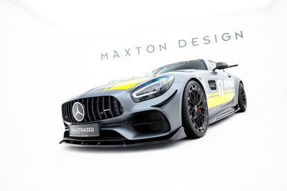 Frontlippe passend für Mercedes-AMG GT C C190 FL schwarz Hochglanz