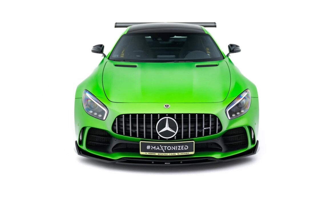 Frontlippe passend für Mercedes-AMG GT R C190 Facelift schwarz Hochglanz