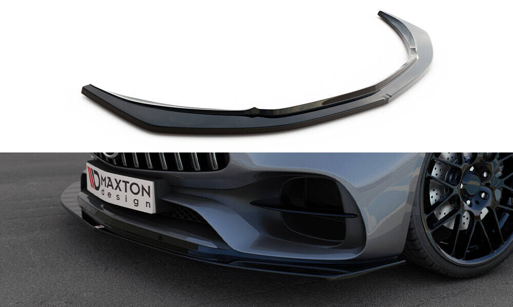 Frontlippe passend für Mercedes-AMG GT S C190 FL schwarz Hochglanz