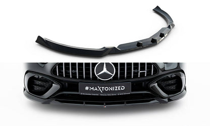 Frontlippe passend für Mercedes-AMG SL 63 R232 schwarz Hochglanz