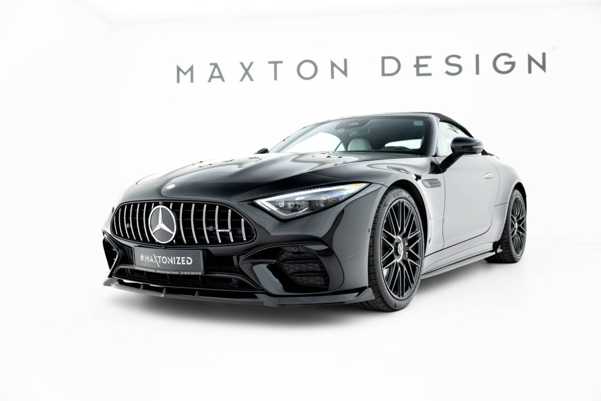 Frontlippe passend für Mercedes-AMG SL 63 R232 schwarz Hochglanz