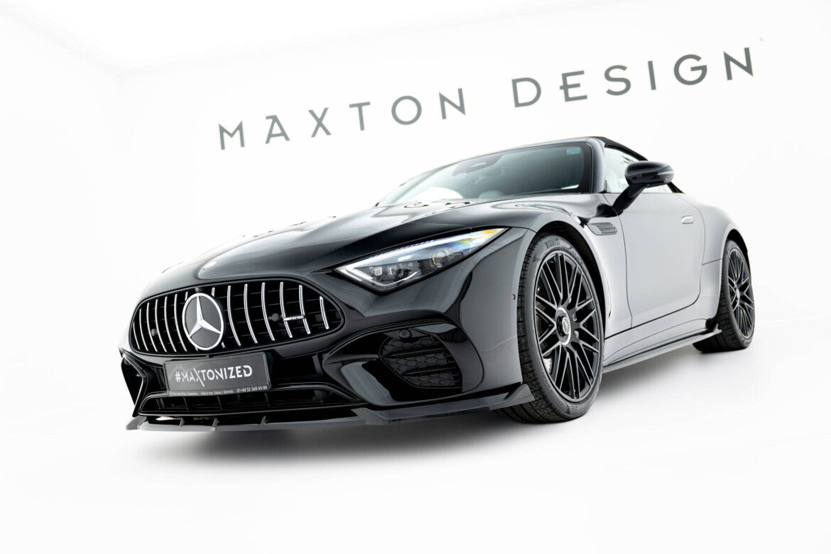 Frontlippe passend für Mercedes-AMG SL 63 R232 schwarz Hochglanz