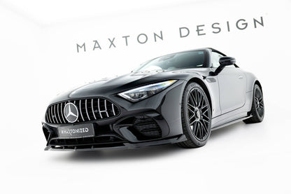 Frontlippe passend für Mercedes-AMG SL 63 R232 schwarz Hochglanz